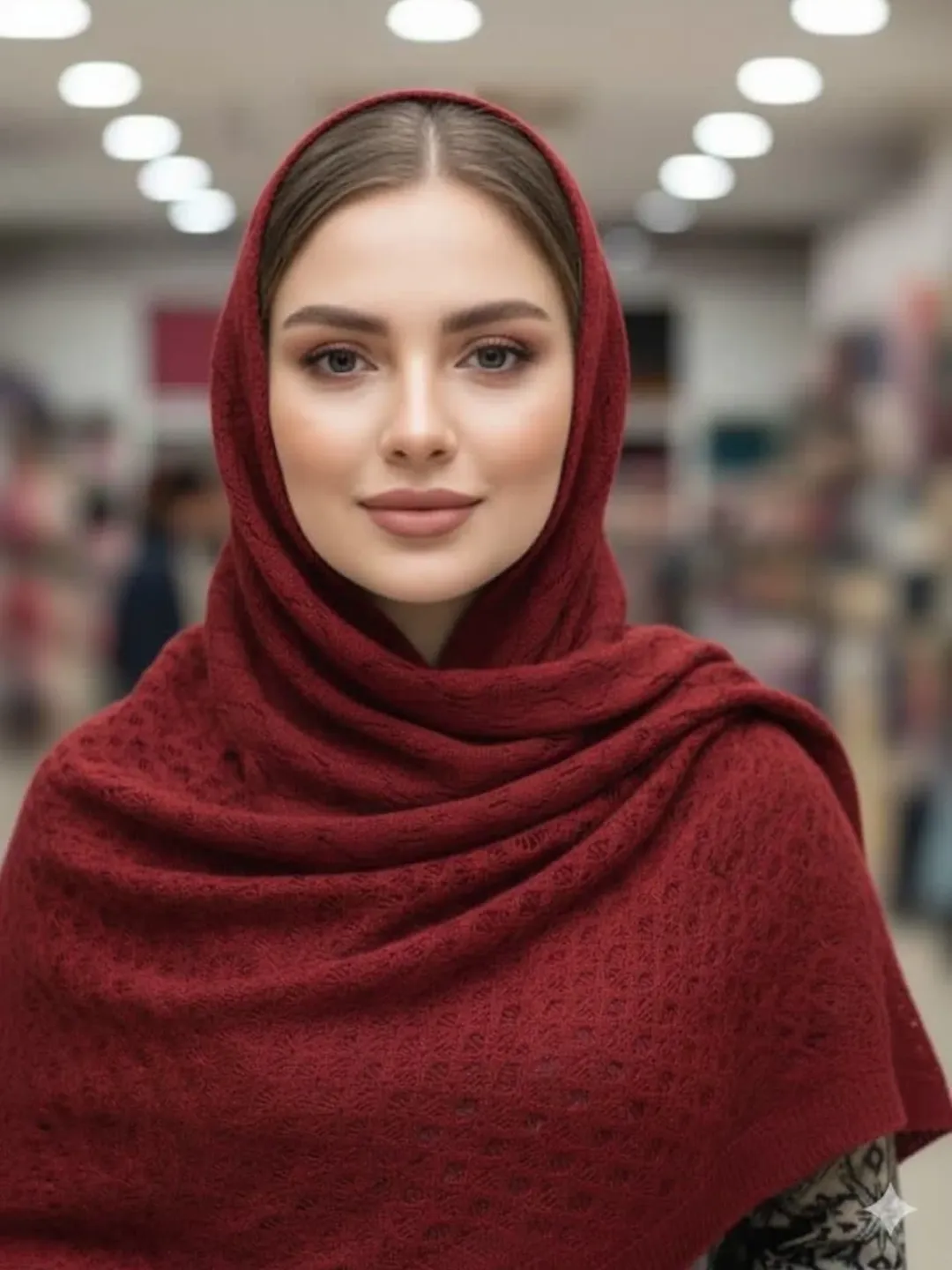 شال بافت آکریل اصیلا مدل ۶۰×۲۰۰